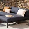 CASA HANNA Sdraio Lounge Nero- Lettini|Set Lounge