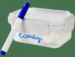 CASA HOMEY CLIP Pennarello A Gesso Contenitore Blu- Strumenti Da Cucina