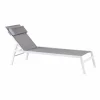 CASA HUGO Lettino Set Di 2 Bianco/grigio- Lettini