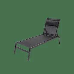 CASA HUGO Lettino Set Di 2 Nero- Lettini