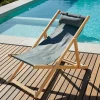 CASA IBIZA Lettino Verde- Sedie Da Spiaggia