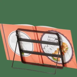 CASA INDUSTRIA Leggio Per Ricettario Nero- Accessori Da Cucina