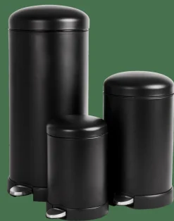 CASA INDUSTRIA Pattumiera A Pedale 27 L Nero- Cestini Spazzatura