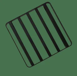 CASA INDUSTRIA Sottopentola Nero- Accessori Da Cucina