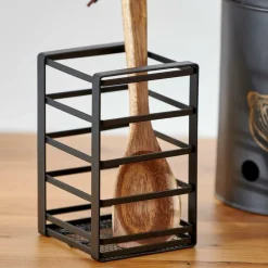 CASA INDUSTRIA Supporto Utensili Nero- Accessori Da Cucina