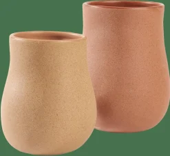 CASA INTERO Vaso Per Piante Rosso Chiaro- Vasi Di Fiori