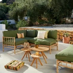 CASA ISLAND ECO Cuscino Per Sdraio Aqua- Cuscini Da Giardino