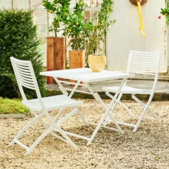 CASA JESSE Bianco- Set Balcone|Tavoli Bistro