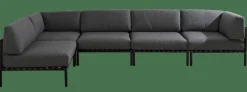 CASA JUMBO Poltrona Lounge Nero- Set Lounge