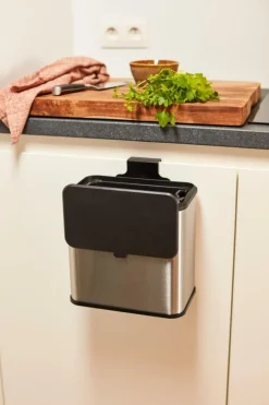 CASA KITCHEN Contenitore Armadio 5L Acciaio Inossidabile- Cestini Spazzatura
