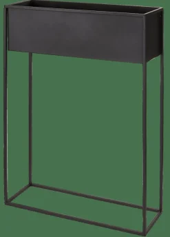 CASA LARGO Vaso Per Piante Nero- Supporti Per Piante