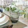CASA LINQ Vetro 26,6 CL Grigio- Bicchieri Da Acqua