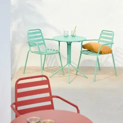 CASA LIVA Sedia Bistro Aqua- Sedie Bistro|Sedie Da Giardino