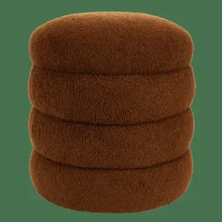 CASA LOBBY Pouf: Marrone- Autunno|Pouf