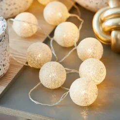 CASA LUIS Filo Luminoso 10 Leds Dorato- Kids|Fili Luminosi