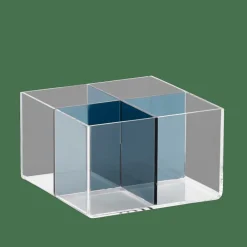 CASA LUXACRYL Organizzatore Trasparente- Accessori Da Lavandino