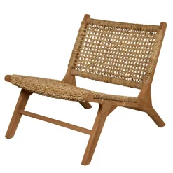 CASA MADURA Sedia Lounge Naturale- Divani|Sedie Lounge