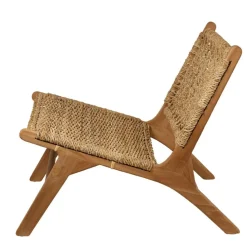 CASA MADURA Sedia Lounge Naturale- Divani|Sedie Lounge