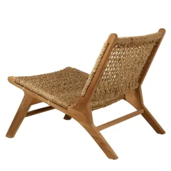 CASA MADURA Sedia Lounge Naturale- Divani|Sedie Lounge