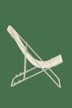 CASA MALTA Sdraio Bianco- Sedie Da Spiaggia|Sdraio