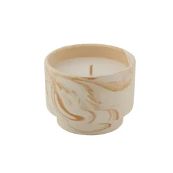 CASA MARBLE Candela Da Esterno Bianco, Arancione- Candele Da Giardino