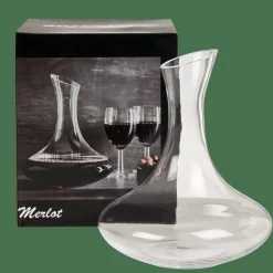 CASA MERLOT Caraffa Decanter 1,89 L Trasparente- Caraffe