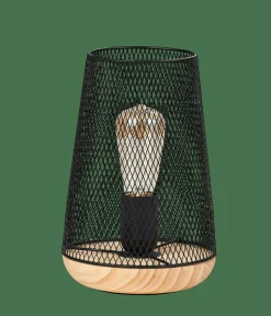CASA MESH Lampada Da Tavolo Nero- Lampade Da Tavolo