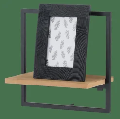 CASA MIX&MATCH Organiser Da Parete Nero, Naturale- Scaffali Da Parete