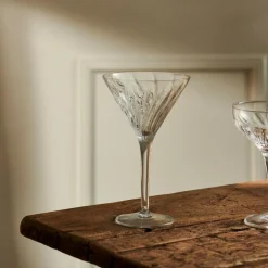 CASA MIXOLOGY Bicchiere Da Martini 21,5 CL Trasparente- Bicchieri Da Cocktail