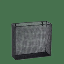 CASA MODULAR Cesto Di Metallo Nero- Decorazioni Da Parete