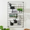 CASA MODULAR Organiser Da Parete Nero- Decorazioni Da Parete|Scaffali Da Parete