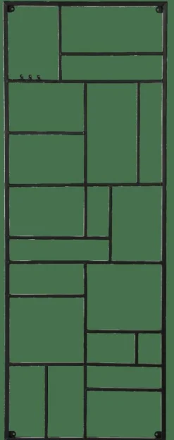 CASA MODULAR Organiser Da Parete Nero- Decorazioni Da Parete|Scaffali Da Parete