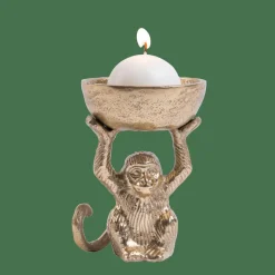 CASA MONKEY Portalumini Dorato- Portalumini