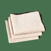 CASA MULTI Panno In Microfibra Set Di 3 Beige- Strofinacci