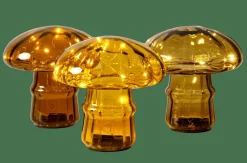 CASA MUSHRO Lampada Decorativa Giallo- Autunno|Lampade Da Tavolo