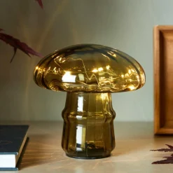 CASA MUSHRO Lampada Decorativa Verde- Autunno|Lampade Da Tavolo