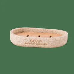 CASA NEW RESIN Portasapone Naturale- Accessori Da Lavandino