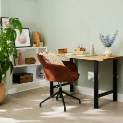 CASA OAK Piedistallo Naturale- Ciotole Decorativi|Supporti Per Piante