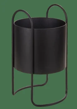 CASA OLGA Vaso Per Piante Nero- Vasi Di Fiori