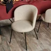 CASA OLIVIER Sedia Da Tavolo Beige- Sedie Da Pranzo