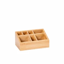 CASA ORGANOO Supporto Per Cotoni Naturale- Accessori Da Lavandino