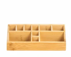 CASA ORGANOO Supporto Per Cotoni Naturale- Accessori Da Lavandino