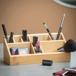 CASA ORGANOO Supporto Per Cotoni Naturale- Accessori Da Lavandino