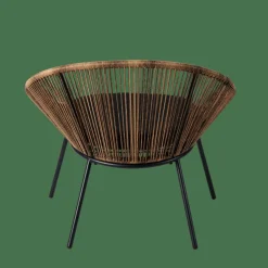 CASA PAPAYO Sedia Lounge Con Cuscino Naturale- Sedie Lounge