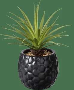 CASA PINA Pianta D'ananas In Vaso Nero- Piante Artificiali