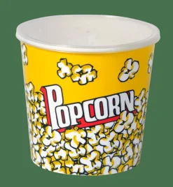 CASA POPCORN Secchio Per Popcorn Con Coperchio Multicolore- Ciotole