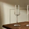 CASA POWER Flûte 24 CL Trasparente- Calice Spumante|Bicchieri Da Vino