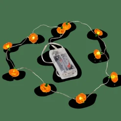 CASA PUMPKIN Filo Luminoso Arancione- Halloween|Autunno