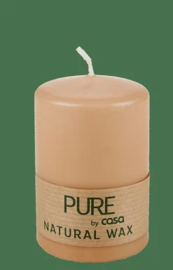 CASA PURE Candela A Cilindro Beige- Candele