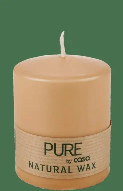 CASA PURE Candela A Cilindro Beige- Candele
